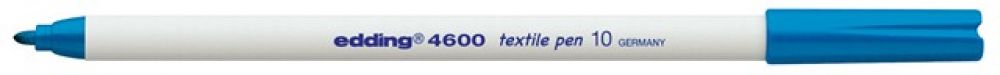 edding-4600 textielpen lichtblauw 1ST 1 mm