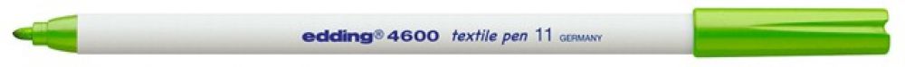edding-4600 textielpen lichtgroen 1ST 1 mm
