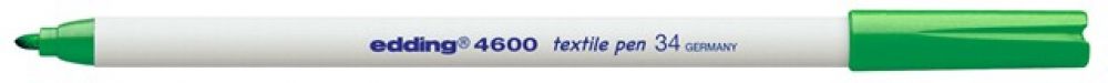 edding-4600 textielpen vaalgroen 1ST 1 mm