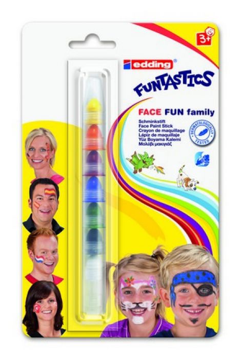 edding-47 Funtastics Face Fun Family assorti 