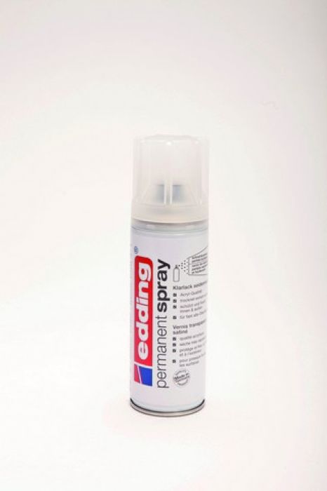 edding-5200 permanent spray blanke lak mat 1ST 200ML