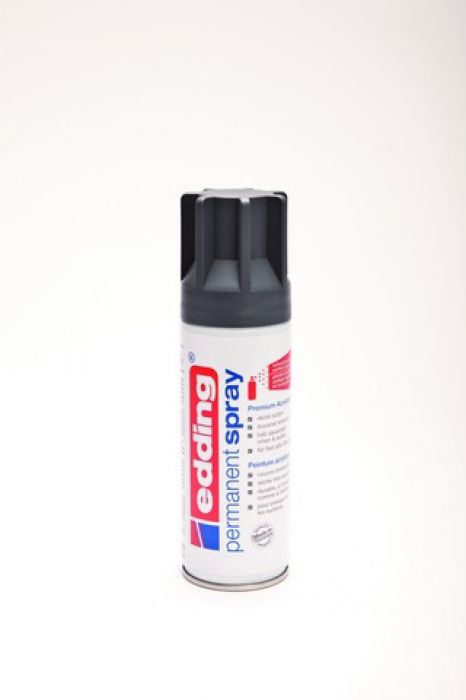 edding-5200 permanent spray mat antraciet mat 1ST 200ML