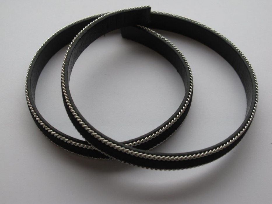 Band fluweel plat 10mmx2mm zwart 50CM 12291-9101