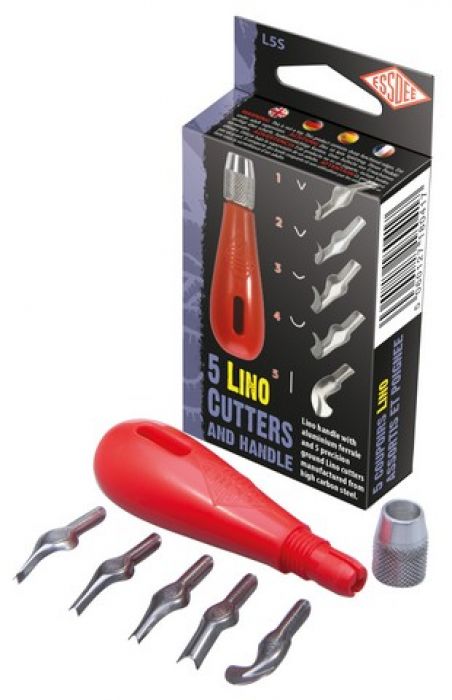 Essdee Lino cutters & handle (styles 1-5)