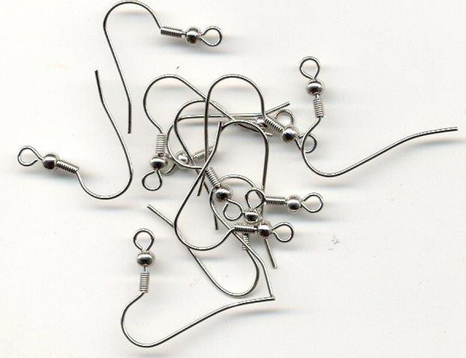 Oor haakjes fish hook platinum 12 ST 11808-1421