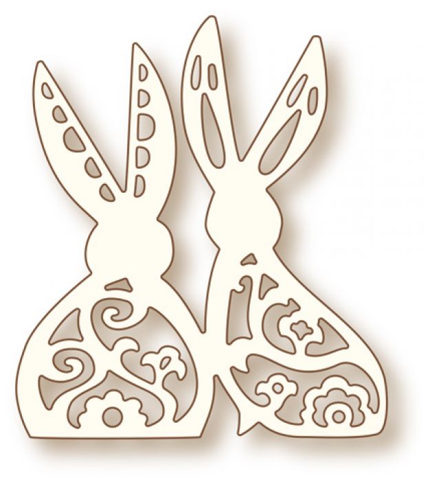 Wild Rose Studio`s Specialty die - Bunny Love SD067