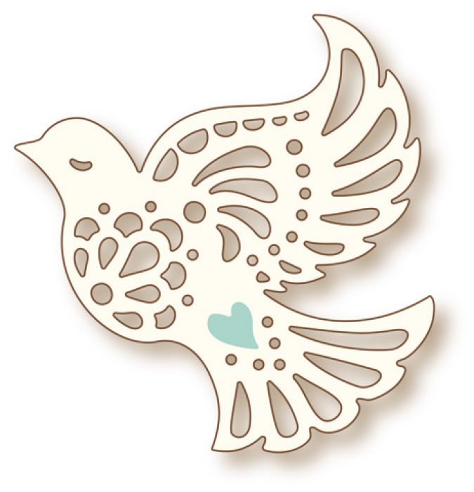 Wild Rose Studio`s Specialty die - Dove SD068