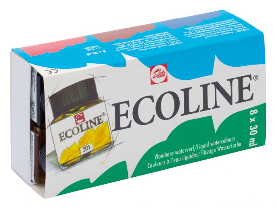 Ecoline Vloeibare waterverf set 11C2508