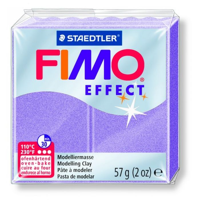 Fimo Effect parelmoer lila 57 GR 8020-607