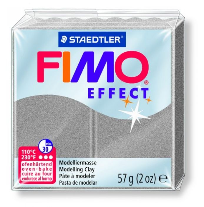 Fimo Effect parelmoer zilver 57 GR 8020-817