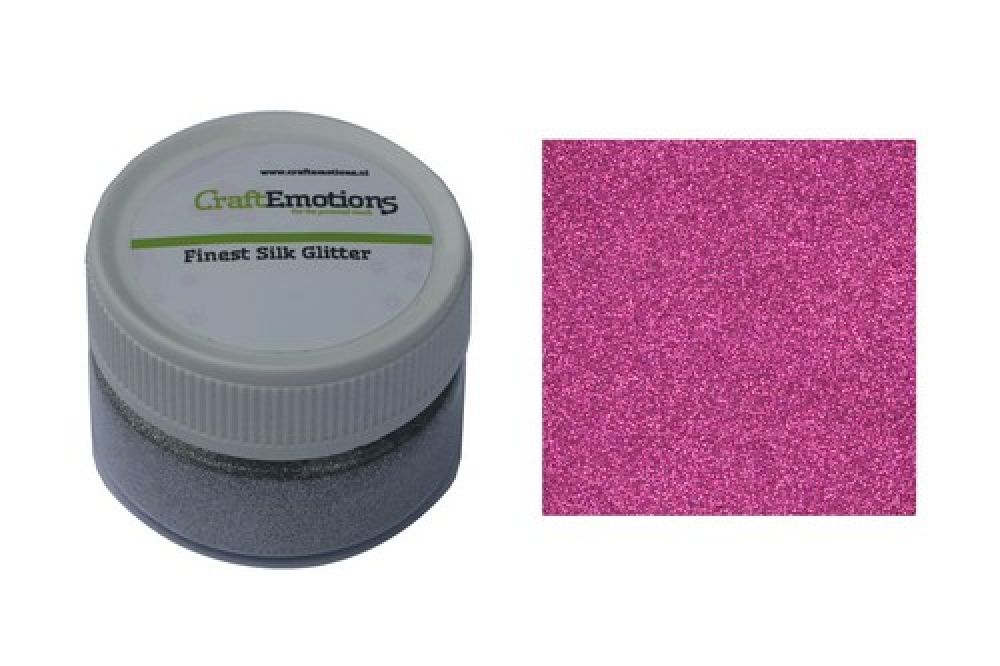 Finest Silk Glitter roze 16gr