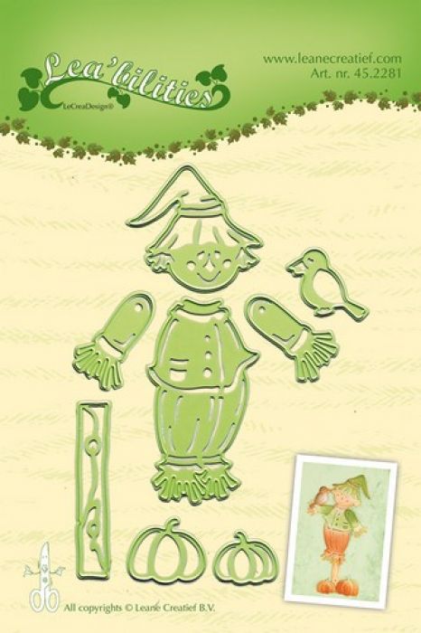 LeCrea - Lea’bilitie Scarecrow snij en embossing mal 45.2281