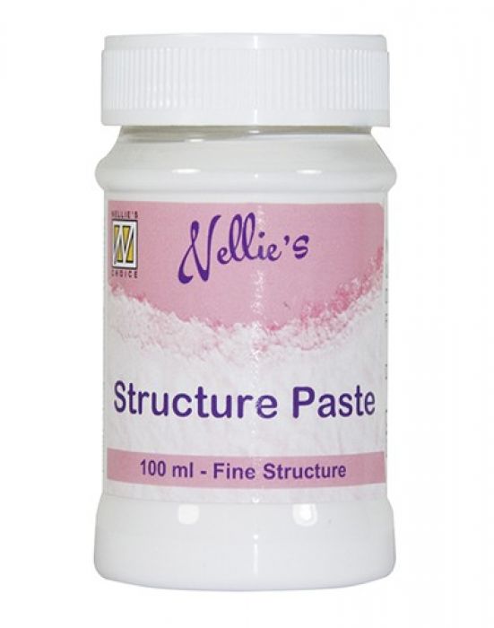 Nellies Choice Mixed Media Structuur pasta wit 100ml MMSP001