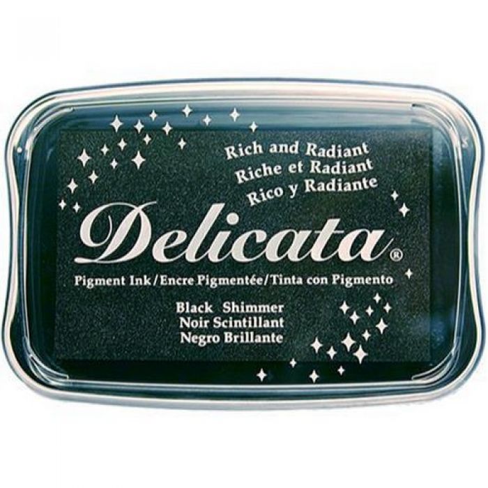 Delicata inktkussen Black shimmer DE-000-382