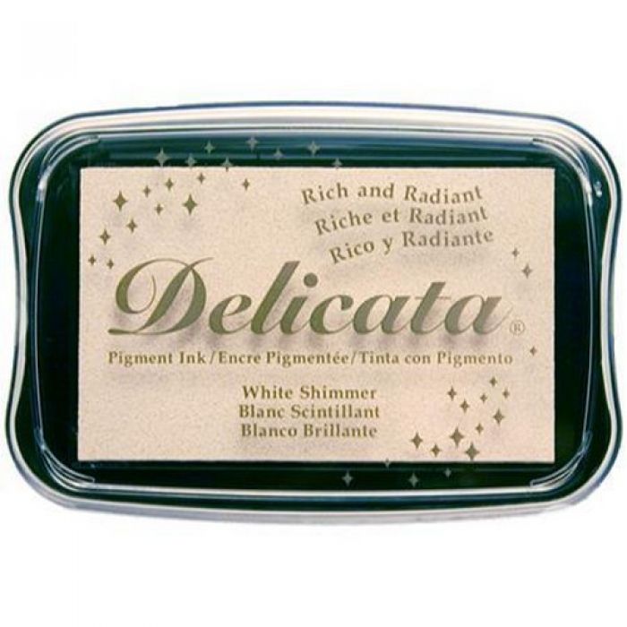 Delicata inktkussen White shimmer DE-000-380