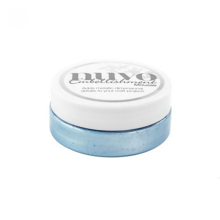 Nuvo embellishment mousse - cornflower blue 806N