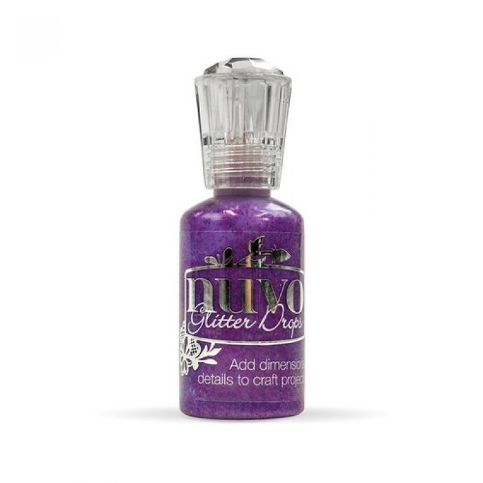 Nuvo glitter drops - purple rain 751N