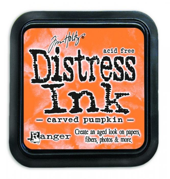 Ranger Distress Inks pad - carved pumpkin TIM43201 Tim Holtz