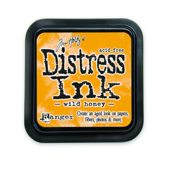 Ranger Distress Inks pad - wild honey stamp pad TIM27201 Tim Holtz