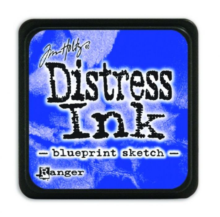 Ranger Distress Mini Ink pad - blueprint sketch TDP47346 Tim Holtz