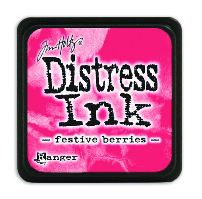 Ranger Distress Mini Ink pad - festive berries TDP39969 Tim Holtz