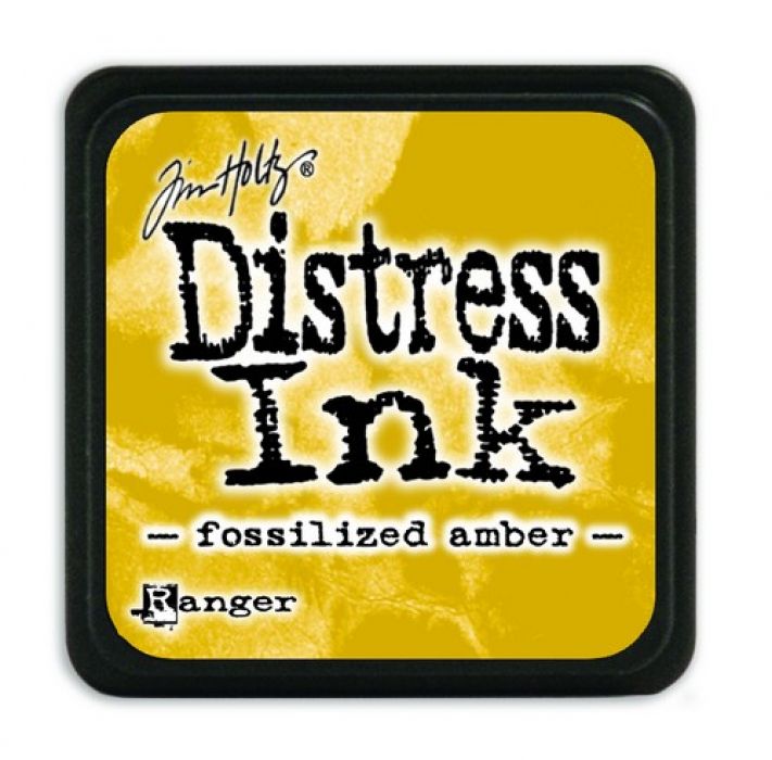 Ranger Distress Mini Ink pad - fossilized amber TDP46783 Tim Holtz