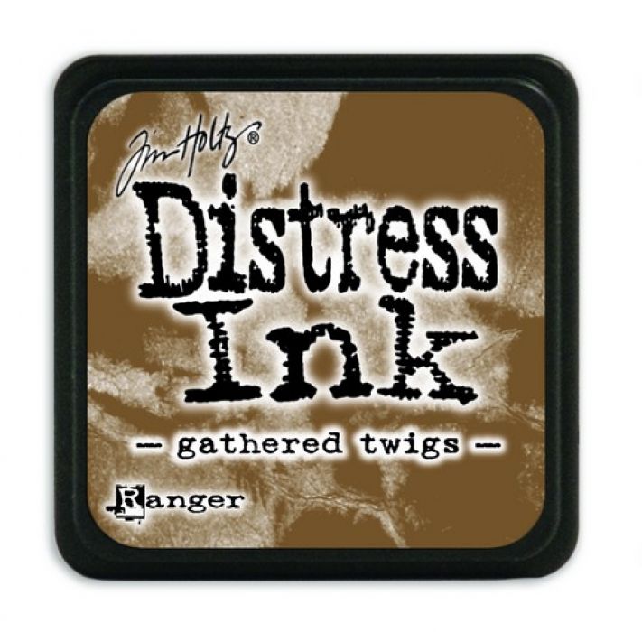 Ranger Distress Mini Ink pad - gathered twigs TDP40002 Tim Holtz