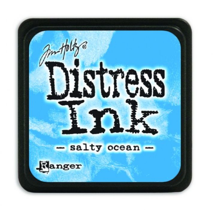 Ranger Distress Mini Ink pad - salty ocean TDP40132 Tim Holtz