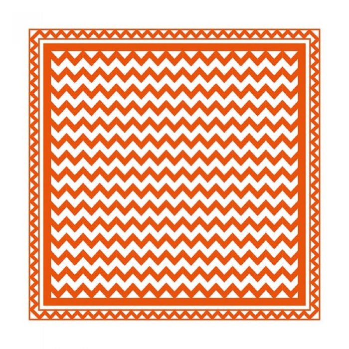 Tonic Studios 8x8 Embossing folder - Modern chevron 1440E