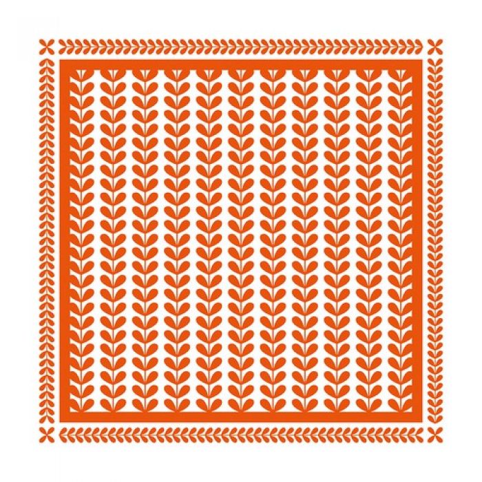 Tonic Studios 8x8 Embossing folder - Retro fan 1442E