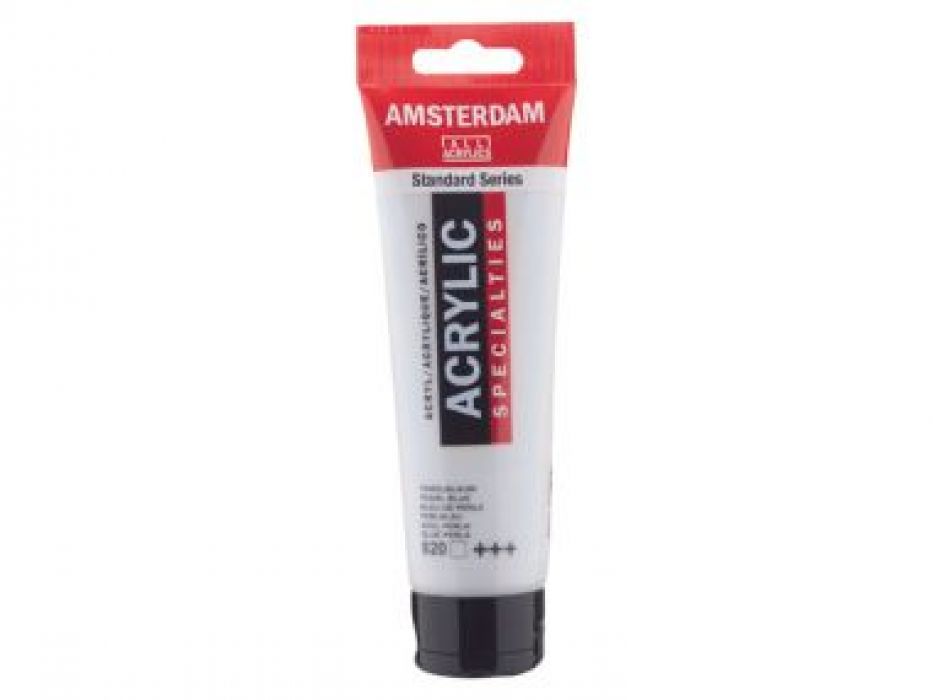 Amsterdam Acrylverf tube 120 ml Parelblauw   820