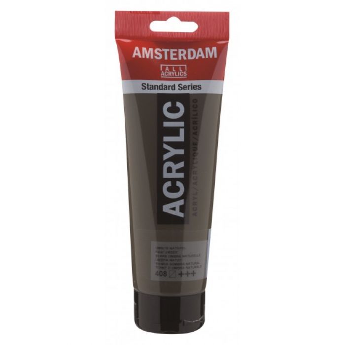 Amsterdam Acrylverf tube 120 ml  Rauwe omber   408