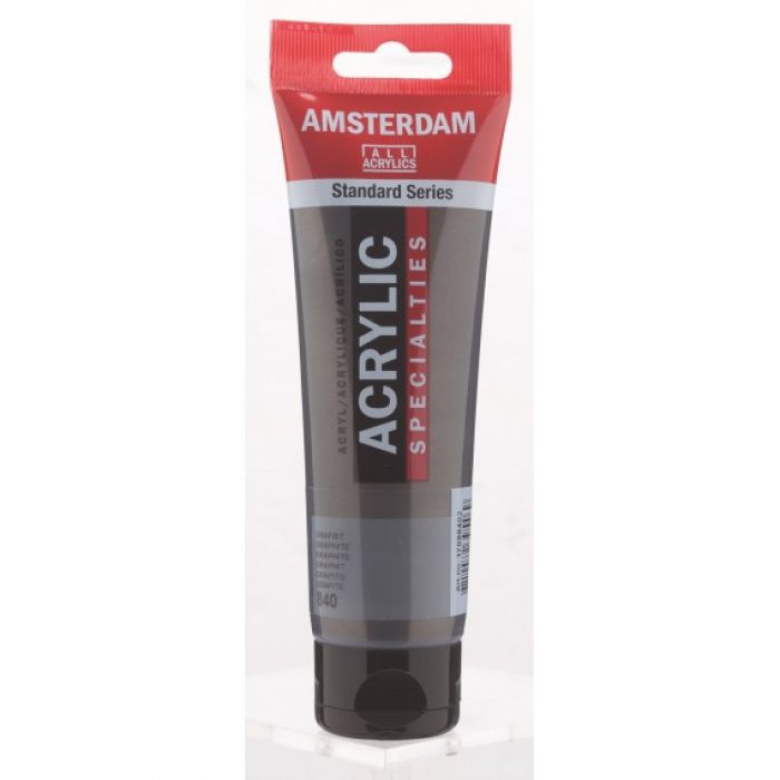 Amsterdam Acrylverf tube 120 ml Grafiet  840 