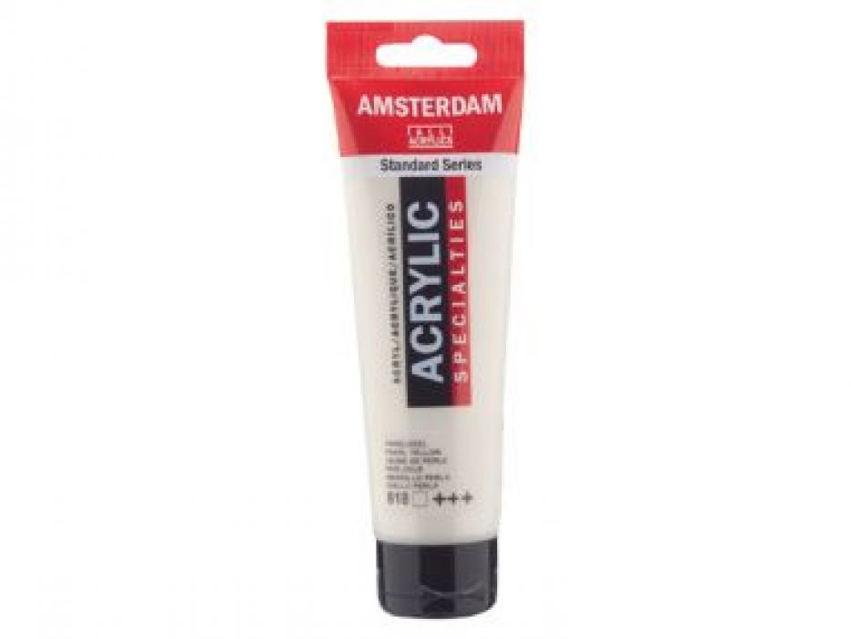 Amsterdam Acrylverf tube 120 ml Parelgeel  818