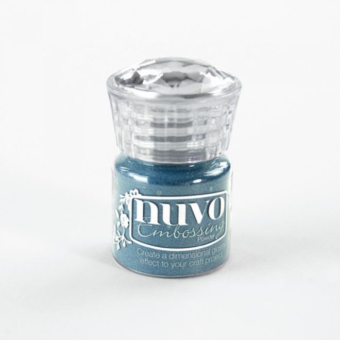 Nuvo Embossing poeder - blue odyssey 609N