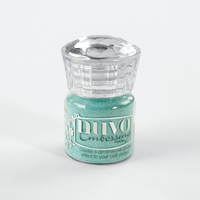 Nuvo Embossing poeder - cool jade 608N