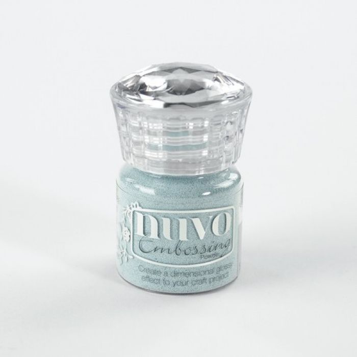 Nuvo Embossing poeder - serenity blue 606N