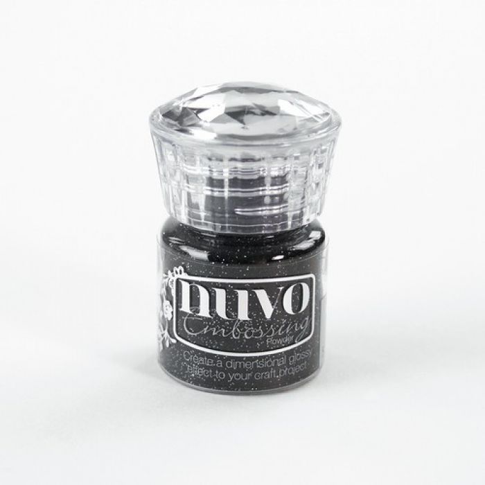 Nuvo Glitter embossing poeder - glitter noir 598N