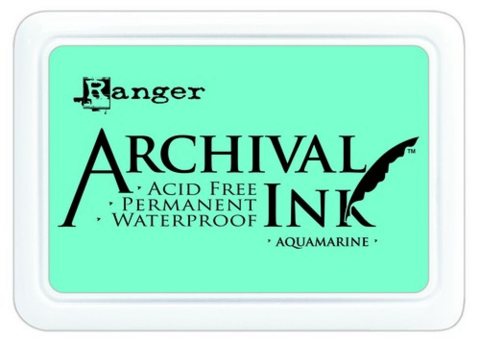 Ranger Archival Ink pad - aquamarine AIP30577