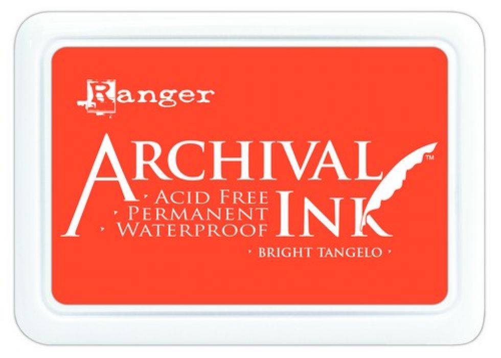 Ranger Archival Ink pad - bright tangelo AIP52487