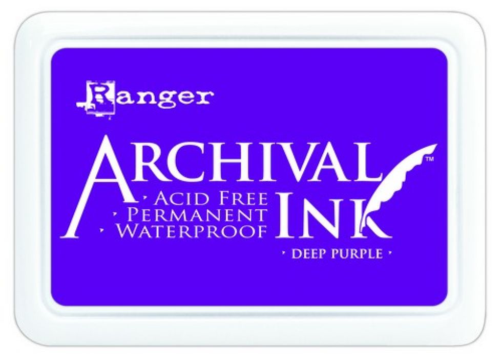 Ranger Archival Ink pad - deep purple AIP30430