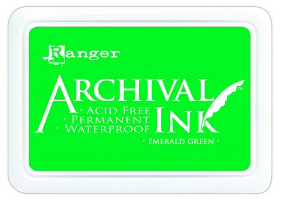Ranger Archival Ink pad - emerald green AIP30447