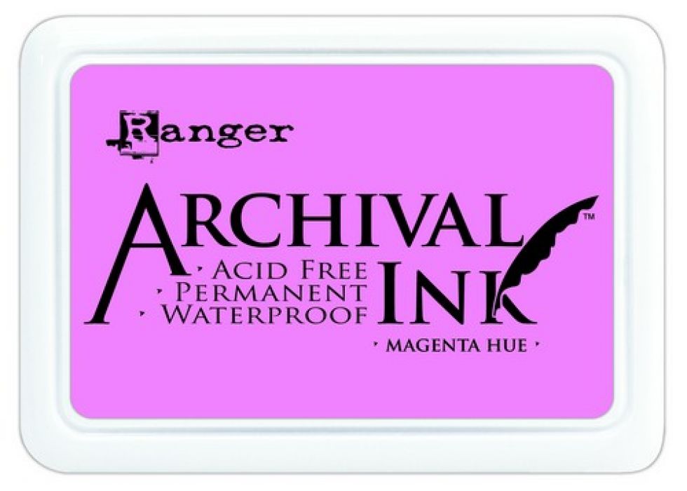 Ranger Archival Ink pad - magenta hue AIP30614