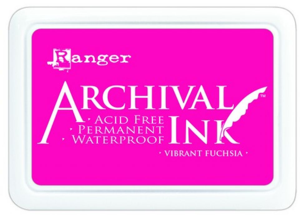 Ranger Archival Ink pad - vibrant fuchsia AIP52524