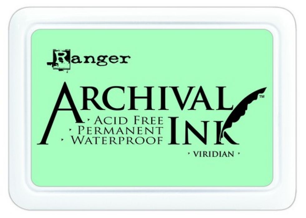 Ranger Archival Ink pad - viridian AIP0669