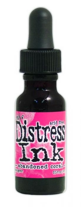 Ranger Distress Re- Inker 14 ml - abandoned coral TXR43300 Tim Holtz