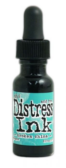 Ranger Distress Re- Inker 14 ml - broken china TIM21537 Tim Holtz