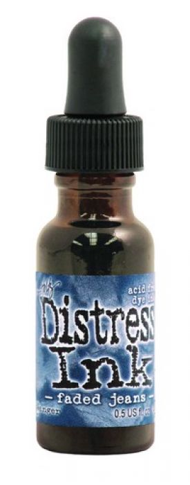 Ranger Distress Re- Inker 14 ml - faded jeans TIM21575 Tim Holtz