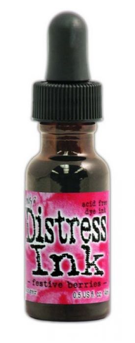 Ranger Distress Re- Inker 14 ml - festive berries TXR35114 Tim Holtz