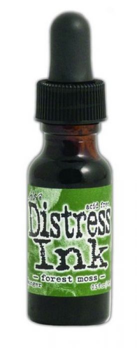 Ranger Distress Re- Inker 14 ml - forest moss TIM27256 Tim Holtz